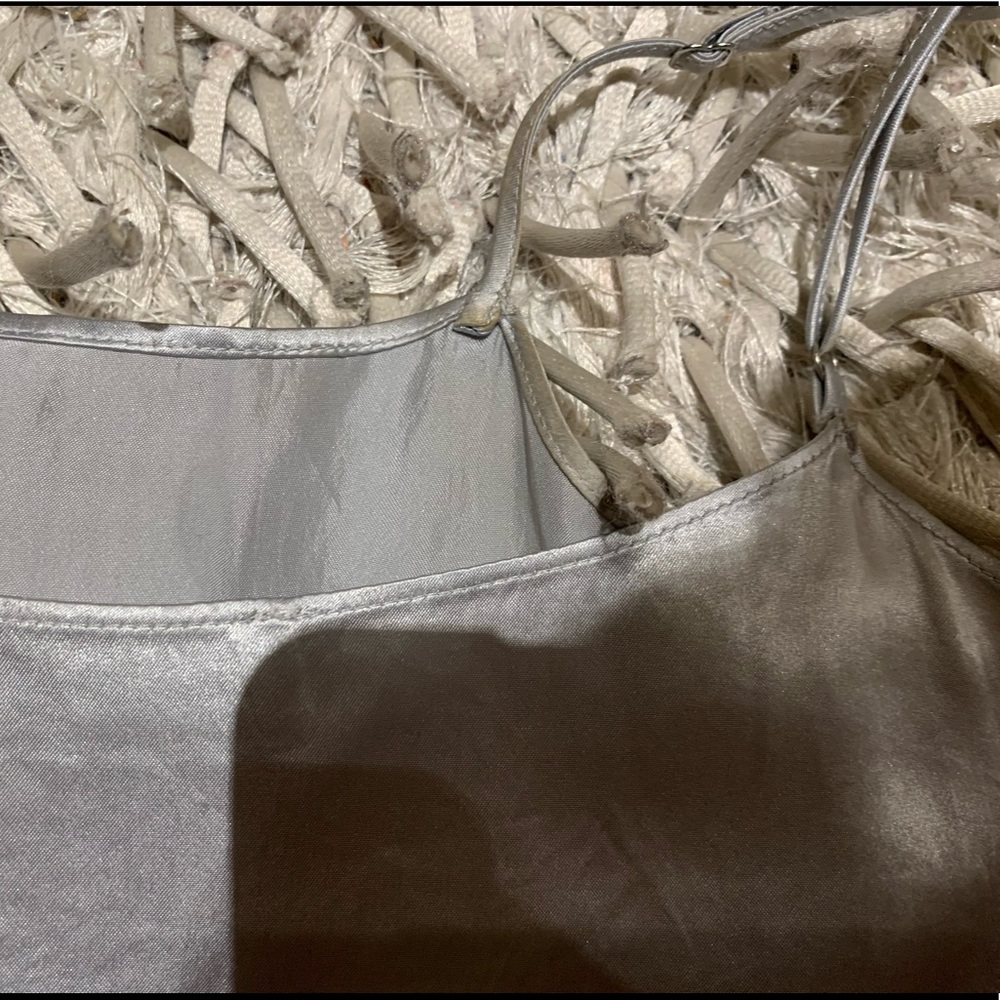 Aritzia Babaton Beck Silver Mini Dress - Picture 10 of 13